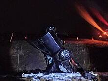 Водитель был пьян: в Багратионовском районе легковушка вылетела в кювет и перевернулась