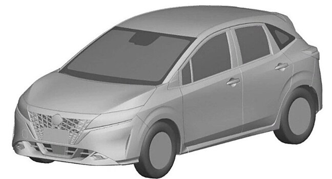 Nissan запатентовал в России два новых автомобиля