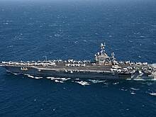 Еще один истребитель упал с авианосца США в Красное море