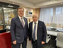 Дмитрий Азаров и Эдуард Худайнатов обсудили вопросы сотрудничества между Самарской областью и Группой ННК