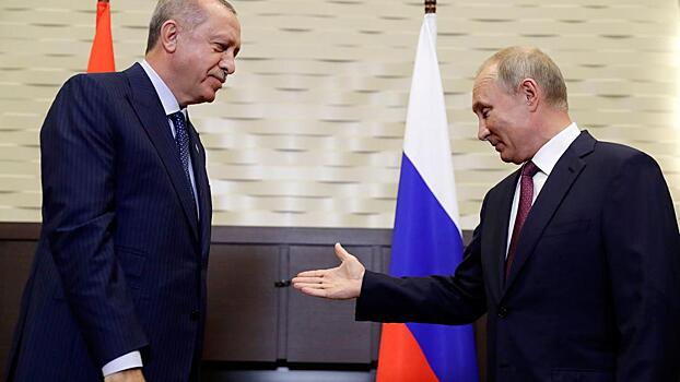 Путин и Эрдоган проведут первый с конца июня телефонный разговор