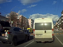 В Рязани две иномарки попали в ДТП на перекрёстке Первомайского проспекта и улицы Дзержинского