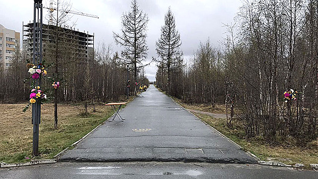 «Я художник, я так вижу»: жители Нового Уренгоя возмущены детским флористическим творчеством