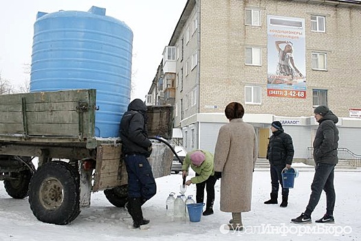 Пять домов Екатеринбурга остались без воды
