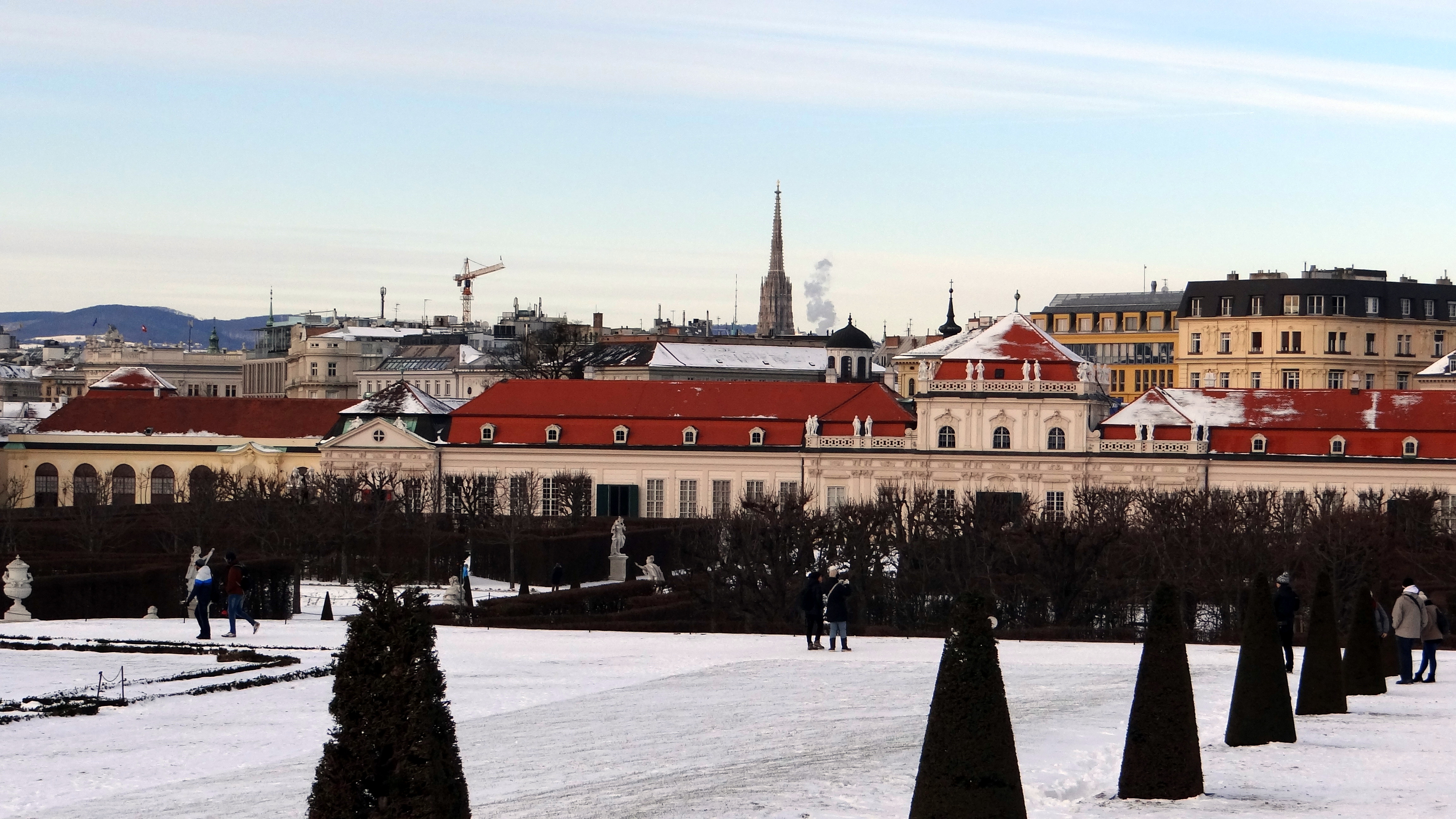 Парк Бельведер, Вена, Австрия, Европа