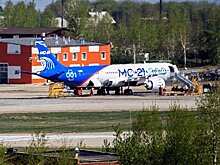 МС-21 совершил первый пробный полет в Иркутске