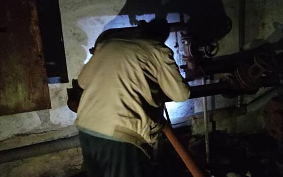 Авария в доме на Союзной, 65 в Курске устранена силами администрации, водоснабжение восстановлено