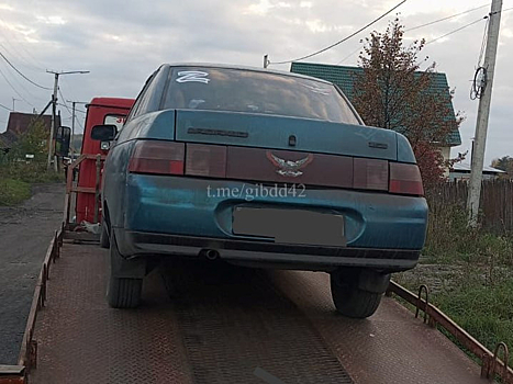 Пьяный водитель-"бесправник" попал за решетку в Кузбассе