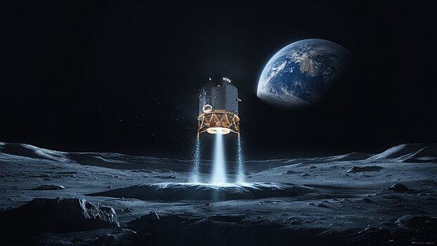 Водород поможет российским роботам исследовать темные кратеры на Луне