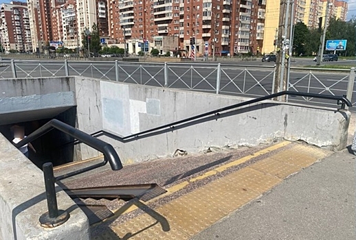 На пересечении улиц Савушкина и Яхтенной отремонтируют пешеходный переход