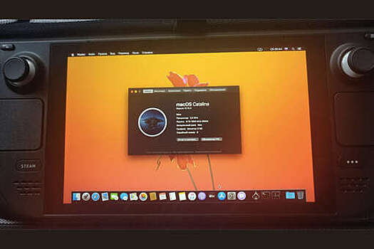 Энтузиаст установил macOS на консоль Steam Deck