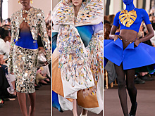 Дэниел Розберри соединил моду и искусство в шоу Schiaparelli Couture Fall 2023