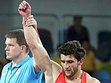 Российский борец Гедуев вышел в финал олимпийского турнира