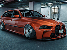 Энтузиаст построил BMW E39 с бампером от G81 M4