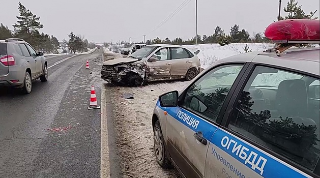 Два человека пострадали после столкновения машин в Нижегородской области