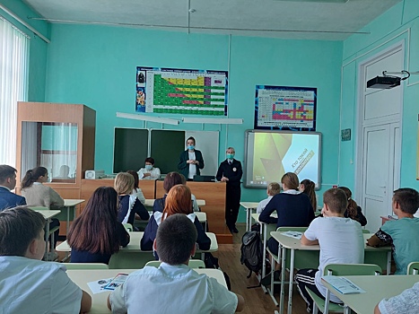 «Здоровое движение» посетило две школы Выселковского района