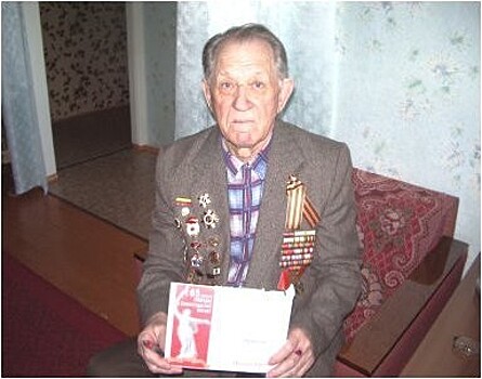 Знаменский солдат Великой Отечественной войны получил медаль