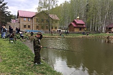 "Русский хром 1915" провел корпоративные соревнования по рыбной ловле и стрельбе из арбалета