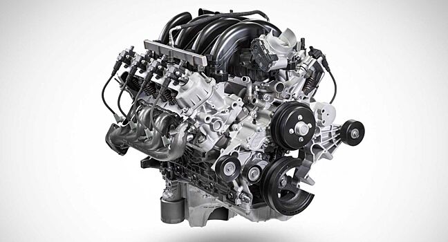 Ford показал новый двигатель \'Godzilla\' Pushrod V8 на 7,3 литра