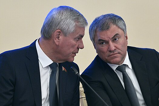 Володин обсудил ситуацию в Беларуси со спикером Палаты представителей РБ