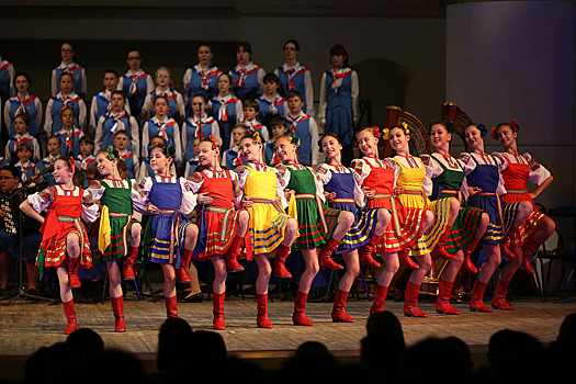 Воспитанники Ансамбля песни и пляски имени В.С. Локтева приняли участие во II юношеском конкурсе им. В.Б. Гришина