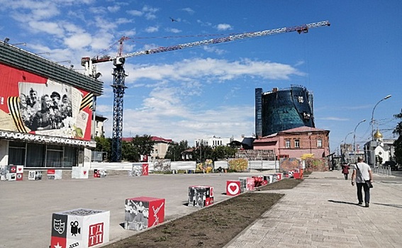 Скандальная стройка на месте вендиспансера началась в центре Новосибирска