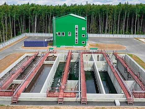 В поселке Киевский завершили строительство современных очистных сооружений