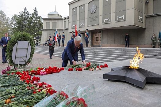 В Красноярске почтили память погибших в годы Великой Отечественной войны