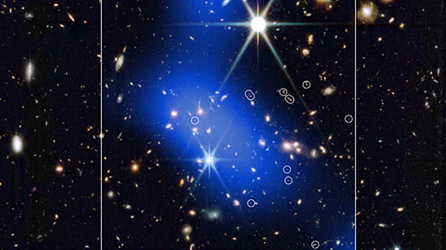 В ранней Вселенной обнаружено удивительно зрелое скопление галактик