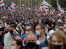 Марш протеста оппозиции в Минске закончился задержаниями и применением спецсредств силовиками