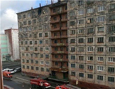 В Норильске две девочки угорели в квартире из-за пожара у соседей