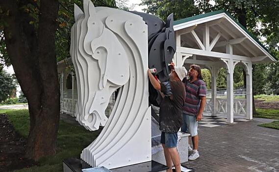 В Курске откроют обновленный сквер «Спутник» и беседку шахматистов в Первомайском парке