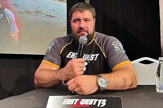Армрестлинг, гигант-дальнобойщик из России Виталий Лалетин наказал соперника за неудачную шутку