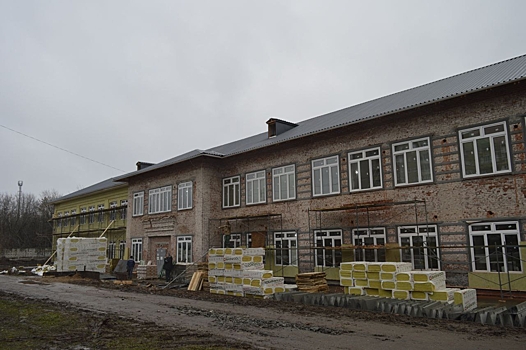 В Ижевске утепляют здание будущего центра «Граница» на Карла Маркса