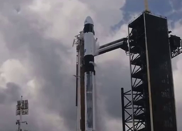 Корабль Crew Dragon стартовал к МКС с космонавтом Роскосмоса на борту