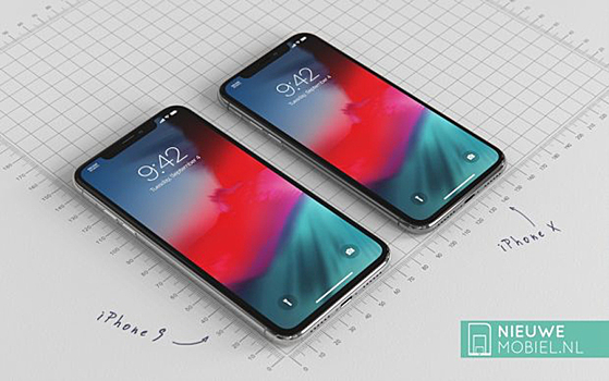 Реальные размеры iPhone с ЖК-дисплеем показали в новом концепте