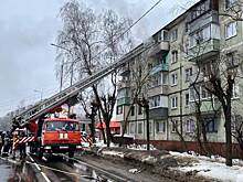 Пожарные ликвидировали возгорание в жилом доме в Серпухове