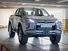 Пикап Mitsubishi L200 в России адаптировали для серьезного бездорожья
