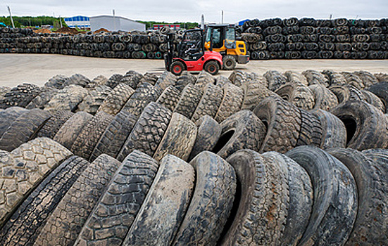 Создана технология полной переработки старых шин