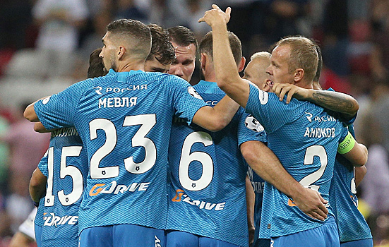 "Зенит" в меньшинстве обыграл "Рубин"