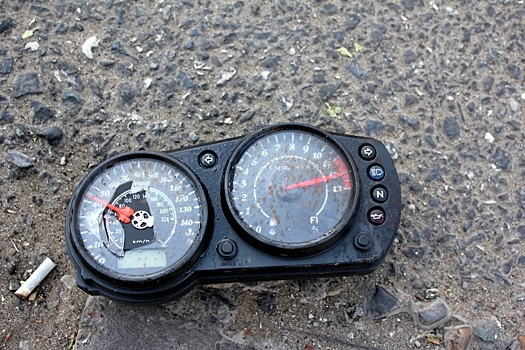 В Перми мотоциклист столкнулся с иномаркой