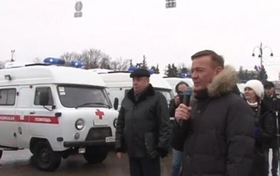 «Скорая помощь» выехала с Красной площади Курска