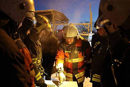 В Пензенской области продолжают тушить нефтебазу после атаки БПЛА