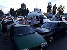 В ДТП на Ново-Садовой в Самаре накануне вечером пострадала автоледи
