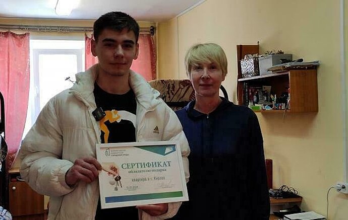 Первым обладателем квартиры в опросе по проекту «Формирование комфортной городской среды» стал студент ВятГУ