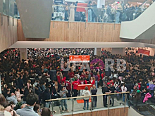 В уфимском ТРЦ  случилась сильная давка — есть пострадавшие