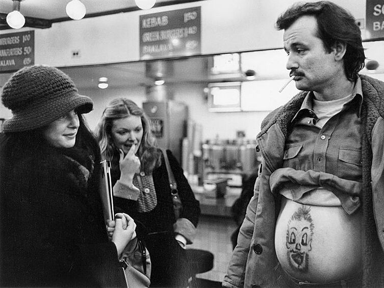 Билл Мюррей тусуется в Нью-Йорке, 1980 год.