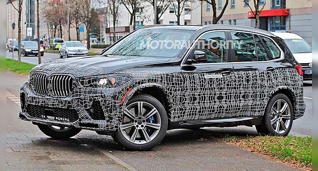 Таинственный прототип версии BMW X5 попал на фото
