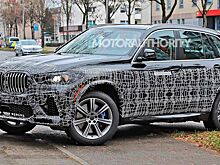 Таинственный прототип версии BMW X5 попал на фото