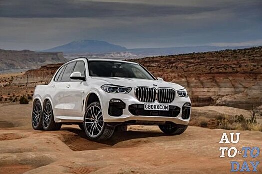 Новый BMW X5 в виртуальном мире получил два дополнительных колеса